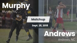 Matchup: Murphy vs. Andrews  2018