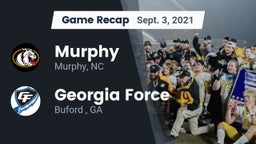 Recap: Murphy  vs. Georgia Force 2021