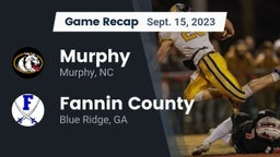 Recap: Murphy  vs. Fannin County  2023