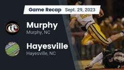 Recap: Murphy  vs. Hayesville 2023