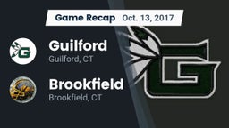 Recap: Guilford  vs. Brookfield  2017