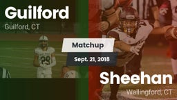 Matchup: Guilford vs. Sheehan  2018