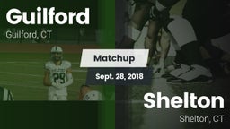 Matchup: Guilford vs. Shelton  2018