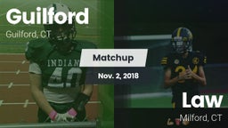 Matchup: Guilford vs. Law  2018