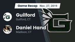 Recap: Guilford  vs. Daniel Hand  2019