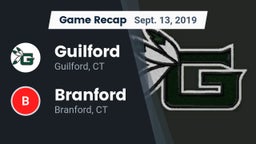 Recap: Guilford  vs. Branford  2019