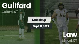Matchup: Guilford vs. Law  2020