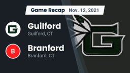 Recap: Guilford  vs. Branford  2021