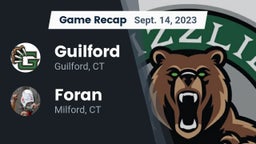 Recap: Guilford  vs. Foran  2023