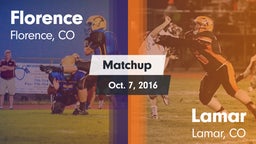 Matchup: Florence vs. Lamar  2016