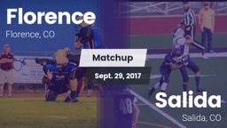 Matchup: Florence vs. Salida  2017