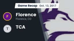 Recap: Florence  vs. TCA 2017