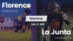 Matchup: Florence vs. La Junta  2017