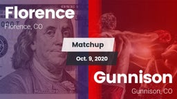 Matchup: Florence vs. Gunnison  2020