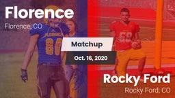 Matchup: Florence vs. Rocky Ford  2020
