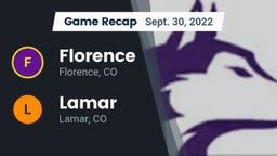 Recap: Florence  vs. Lamar  2022