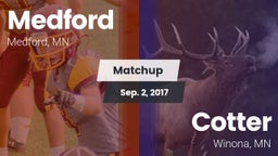 Matchup: Medford vs. Cotter  2017