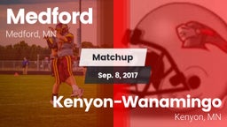 Matchup: Medford vs. Kenyon-Wanamingo  2017