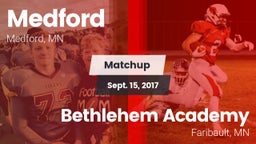 Matchup: Medford vs. Bethlehem Academy  2017