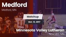 Matchup: Medford vs. Minnesota Valley Lutheran  2017