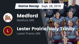 Recap: Medford  vs. Lester Prairie/Holy Trinity  2018