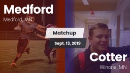 Matchup: Medford vs. Cotter  2019