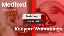 Matchup: Medford vs. Kenyon-Wanamingo  2019