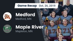 Recap: Medford  vs. Maple River  2019