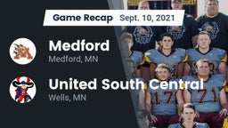 Recap: Medford  vs. United South Central  2021