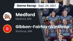 Recap: Medford  vs. Gibbon-Fairfax-Winthrop  2021