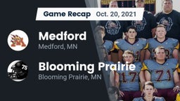 Recap: Medford  vs. Blooming Prairie  2021