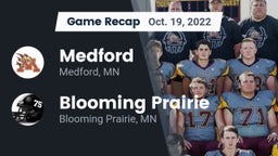 Recap: Medford  vs. Blooming Prairie  2022