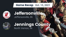Recap: Jeffersonville  vs. Jennings County  2021