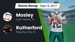 Recap: Mosley  vs. Rutherford  2017