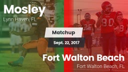 Matchup: Mosley vs. Fort Walton Beach  2017