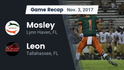 Recap: Mosley  vs. Leon  2017