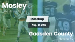 Matchup: Mosley vs. Gadsden County  2018