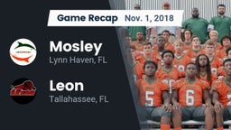 Recap: Mosley  vs. Leon  2018