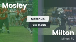 Matchup: Mosley vs. Milton  2019