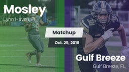 Matchup: Mosley vs. Gulf Breeze  2019