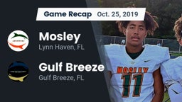 Recap: Mosley  vs. Gulf Breeze  2019