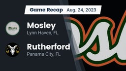 Recap: Mosley  vs. Rutherford  2023