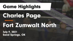 Charles Page  vs Fort Zumwalt North  Game Highlights - July 9, 2021