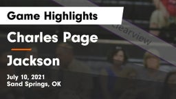 Charles Page  vs Jackson  Game Highlights - July 10, 2021