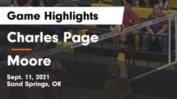 Charles Page  vs Moore  Game Highlights - Sept. 11, 2021