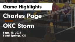 Charles Page  vs OKC Storm Game Highlights - Sept. 10, 2021