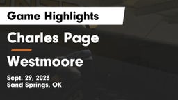 Charles Page  vs Westmoore Game Highlights - Sept. 29, 2023