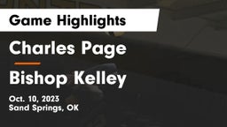 Charles Page  vs Bishop Kelley Game Highlights - Oct. 10, 2023