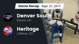 Recap: Denver South  vs. Heritage  2017