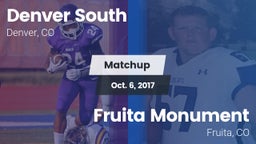 Matchup: Denver South vs. Fruita Monument  2017